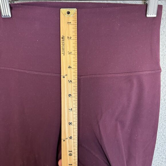 Lululemon Align High-Rise Crop 20” Maroon Leggings Size 4 - Picture 9 of 10